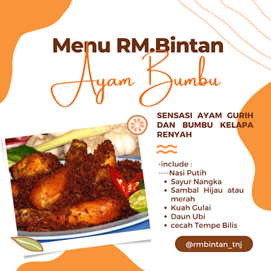 RM.BINTAN -NASI PADANG SERBA RP.13.000