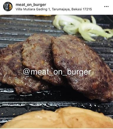 MEAT ON BURGER