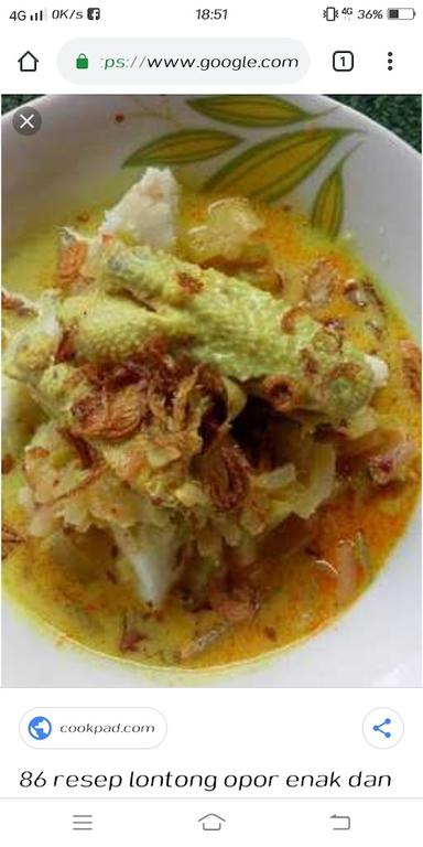 LONTONG OPOR MBAK SARY