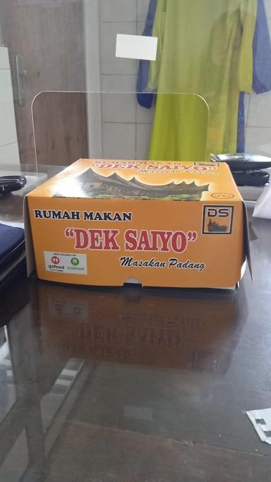 RUMAH MAKAN PADANG DEK SAIYO