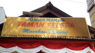 RUMAH MAKAN TAMAN SELERA