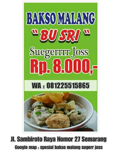 SPESIAL BAKSO MALANG SUEGERR JOSS