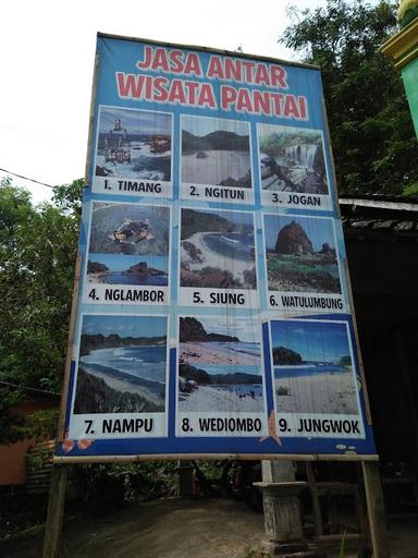 WARUNG KOPI & JASA ANTAR WISATA PANTAI