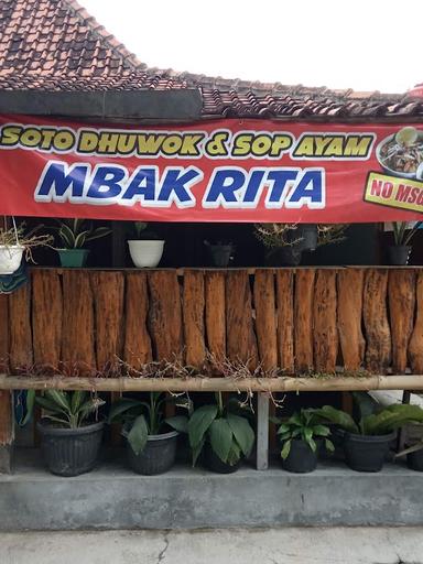 SOTO DHUWOK &AYAM TALIWANG MBAK RITA