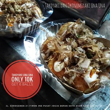 TAKOYAKI DAN OKONOMIYAKI UNA UNA