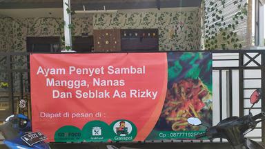 AYAM PENYET SAMBAL MANGGA, NANAS & SEBLAK AA RIZKY KEPUREN RESIDENCE