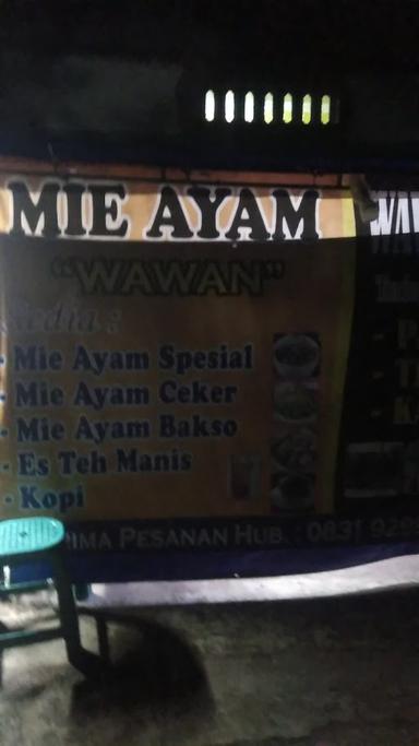 MIE AYAM WAWAN