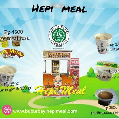 BUBUR BAYI ORGANIK HEPPY MEAL