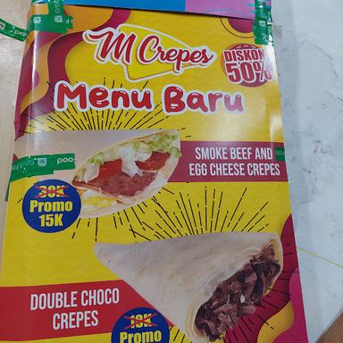 M CREPES DAN BURGER CABANG WONOKROMO