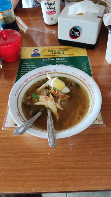 SOTO AYAM AMBENGAN PAK SADI – REST AREA 726