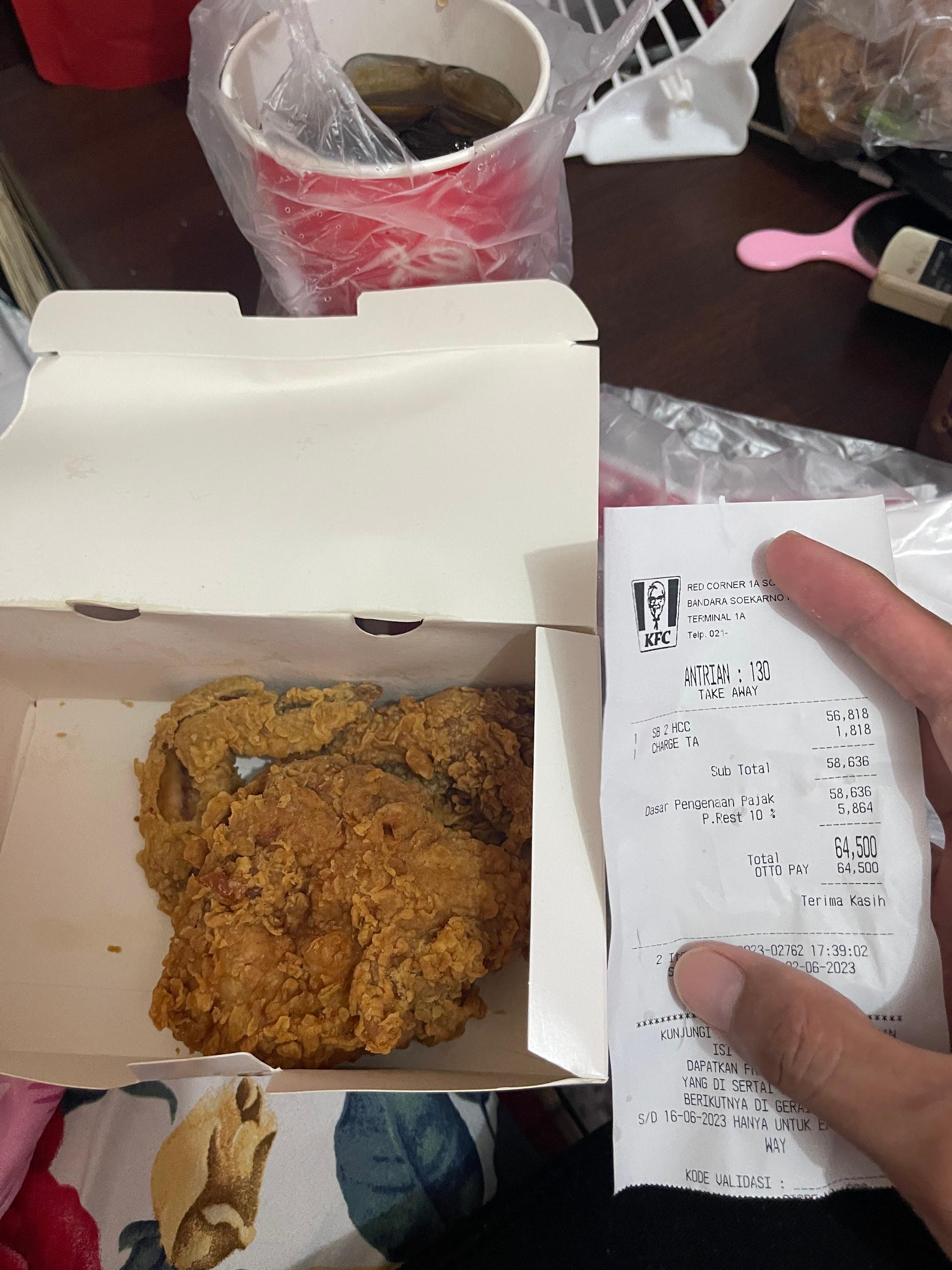 KFC - Soekarno Hatta International Airport Terminal 1A review