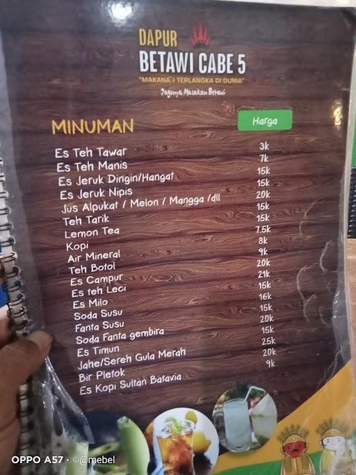 Gabus Pucung Dapur Betawi Cabe 5 review