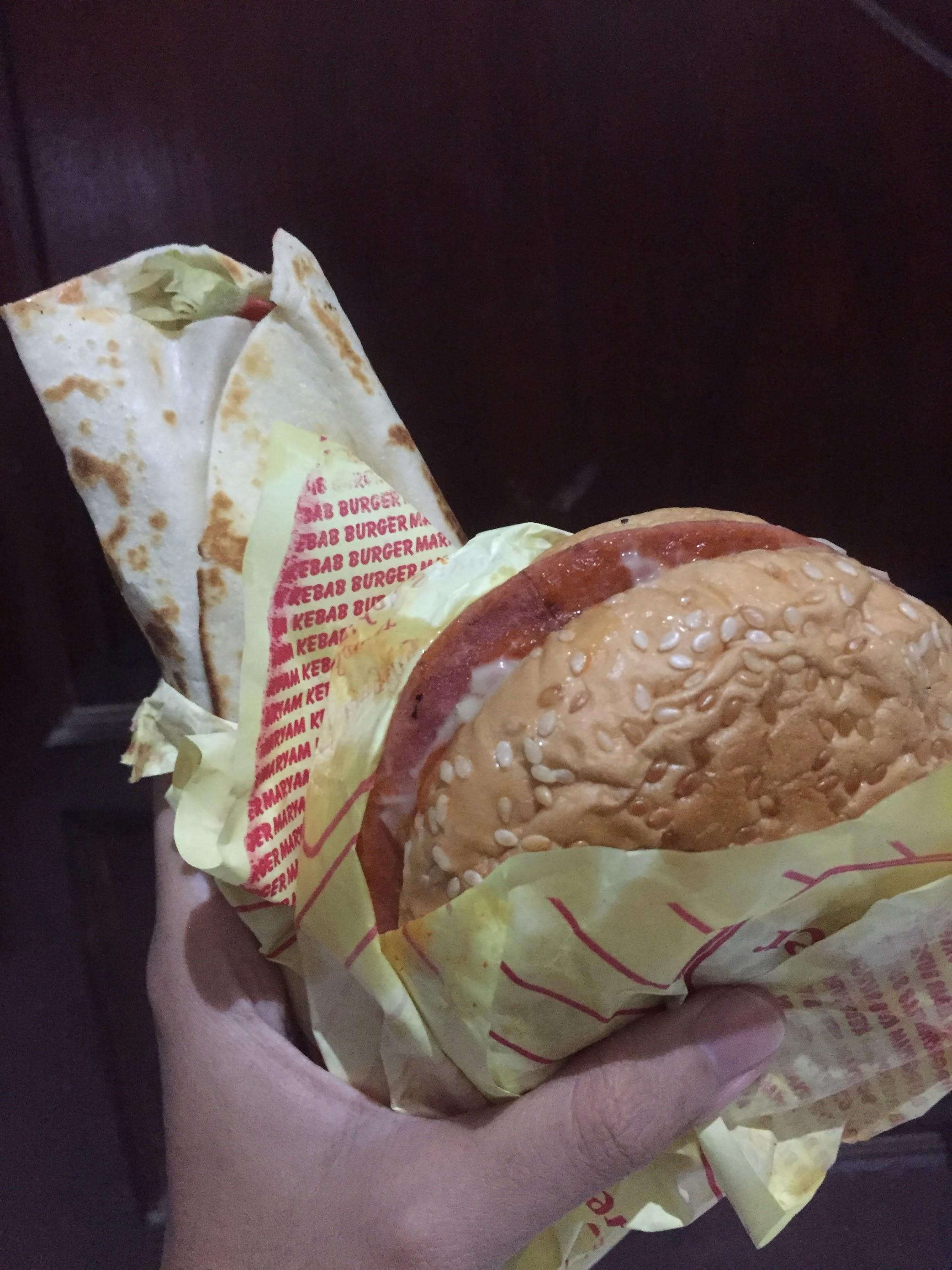 Kebab, Burger, & Maryam review