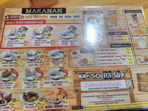 Bakso Rusuk Samanhudi Dago review