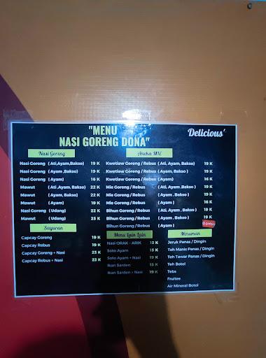 Nasi Goreng Dona review