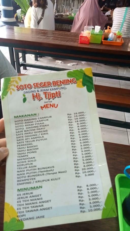 Soto Seger Bening Hj. Tjipti review