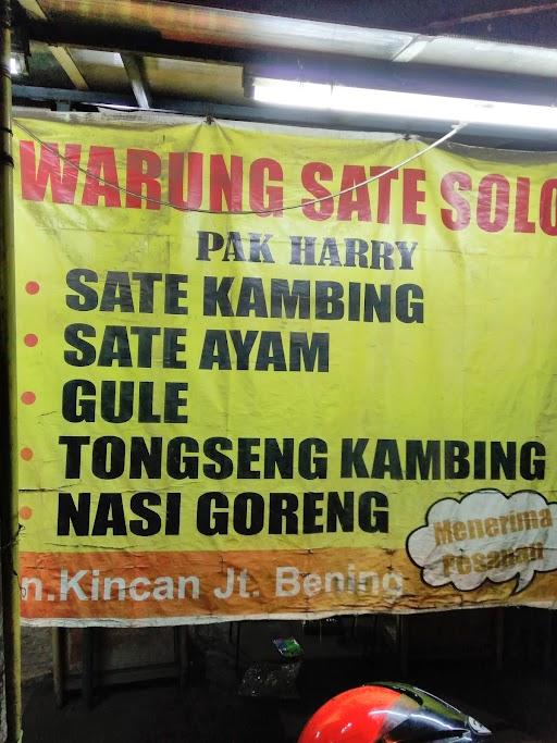 Warung Sate Solo Pak Harry review