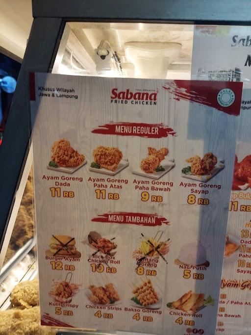 Sabana Fried Chicken Tj Drn Utara review
