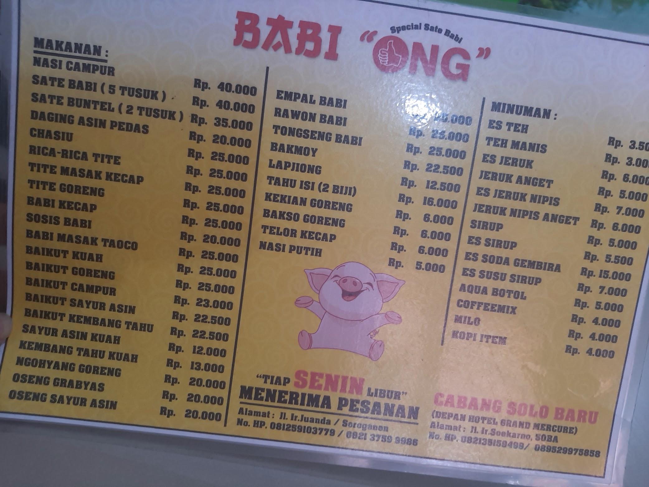 Sate Babi Ong review