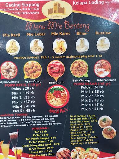 Mie Benteng Gading Serpong review