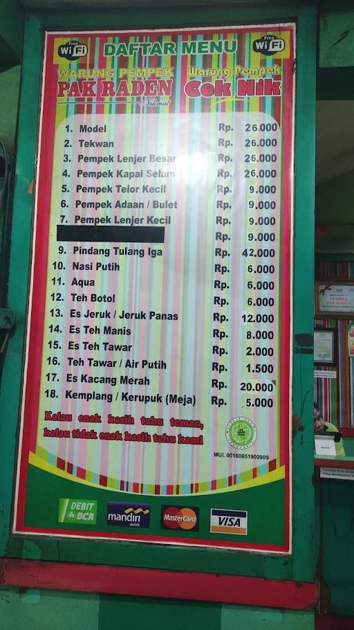 Pempek Pak Raden review