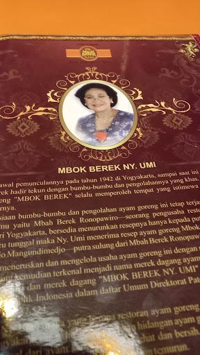 Ayam Goreng Mbok Berek Ny Umi review