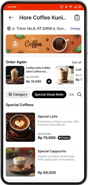 Digital Ordering